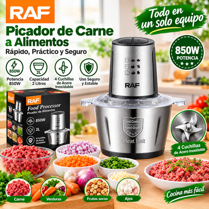 🥩Picador de Alimentos Eléctrico 2l